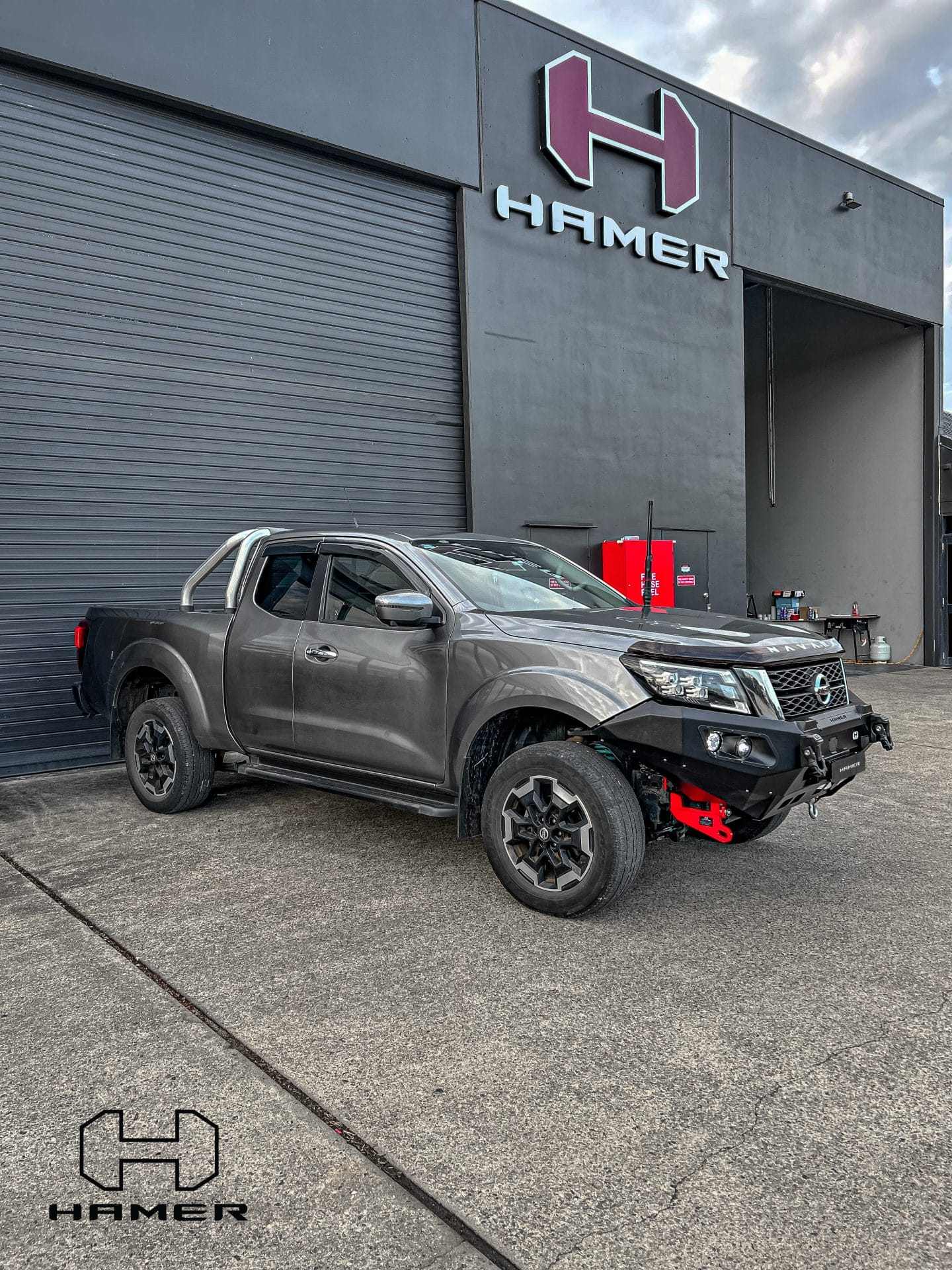 King series bull bar for Nissan Navara  (2021 – Present)
