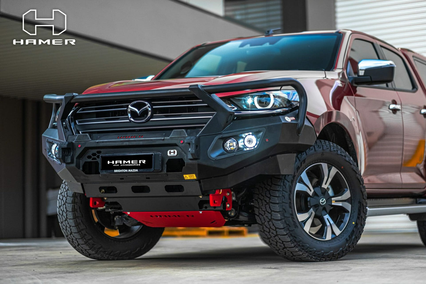 King series Plus bull bar for Mazda BT-50 (2021 – 2024)