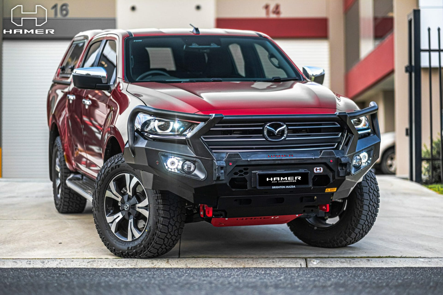 King series Plus bull bar for Mazda BT-50 (2021 – 2024)