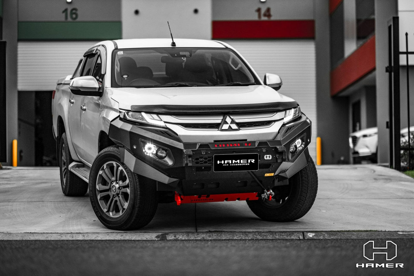 King series bull bar for Mitsubishi Triton MR (2018 – 2023)