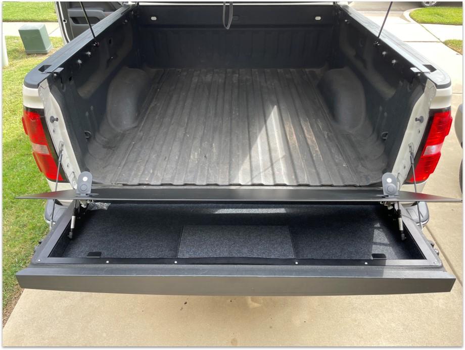 Tailgate Storage to suit Chevy Silverado