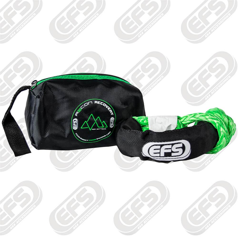 EFS Recon Soft Shackle Green 14T | RECON-SS14TG