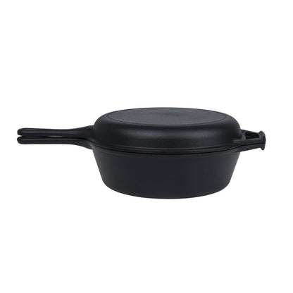 Snatch Cast Iron Pot & Pan Set