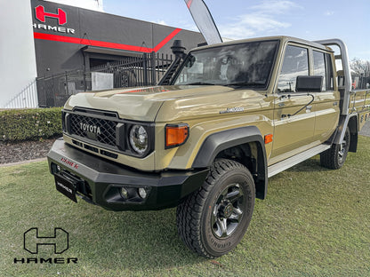 King series bull bar for Toyota Landcruiser 70 series ( 2023 – Present )