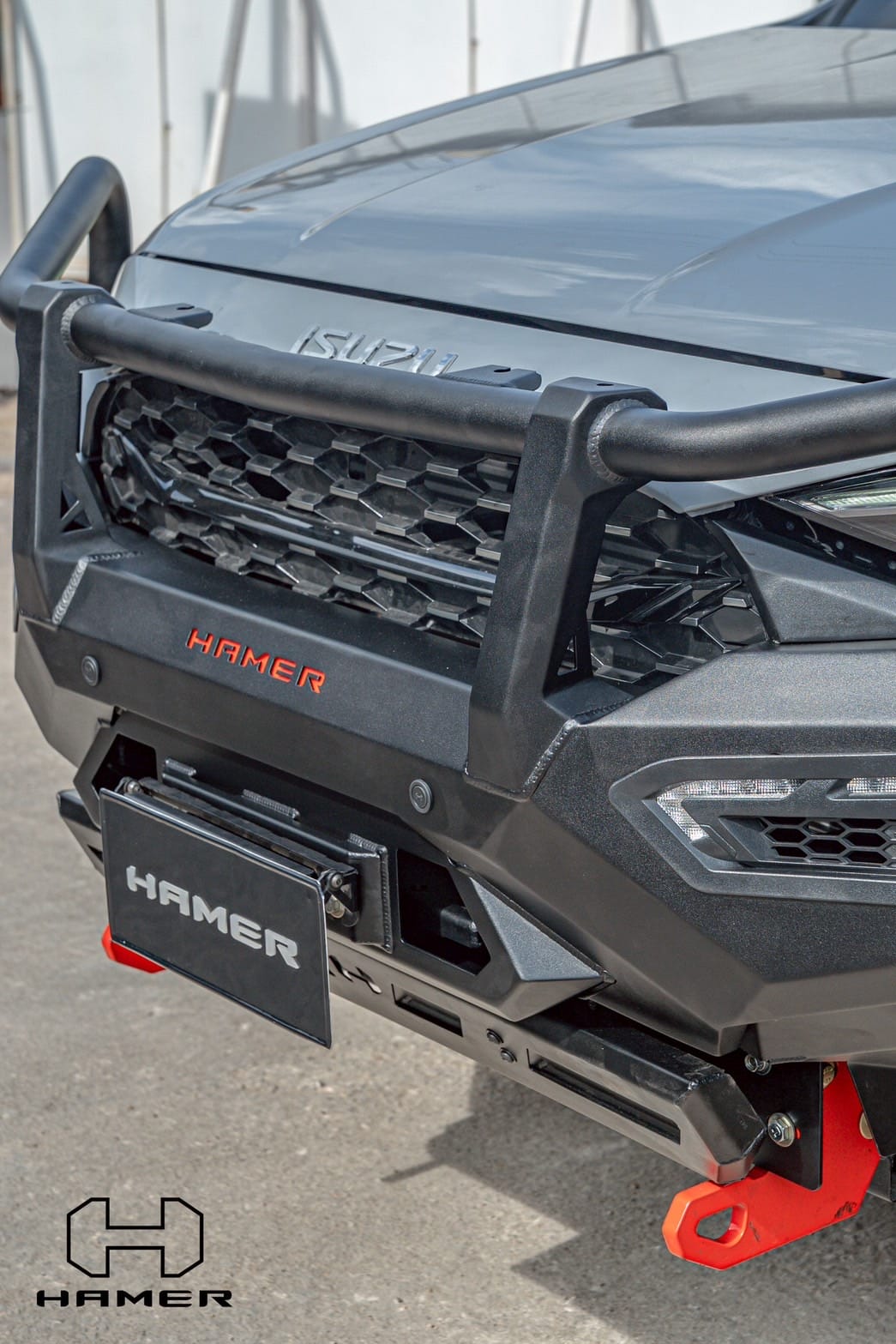 Atlas series Plus bull bar for Isuzu MU-X (2025 – Present)