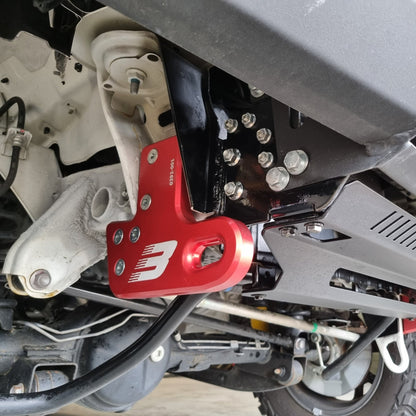 Suzuki JB74 Jimny Rated Front Drivers Recovery Point (Aftermarket Bull Bar)