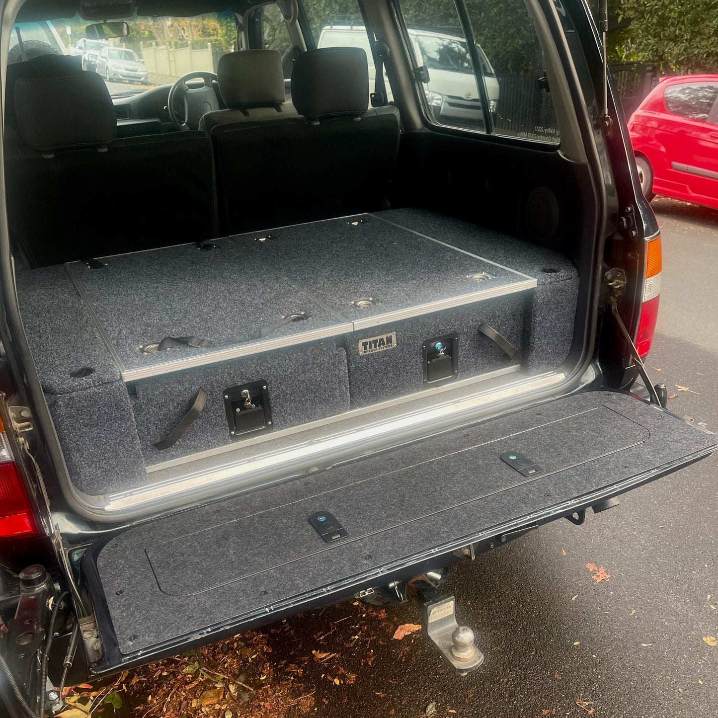 Tailgate Storage to suit 80 Series Toyota Landcruiser