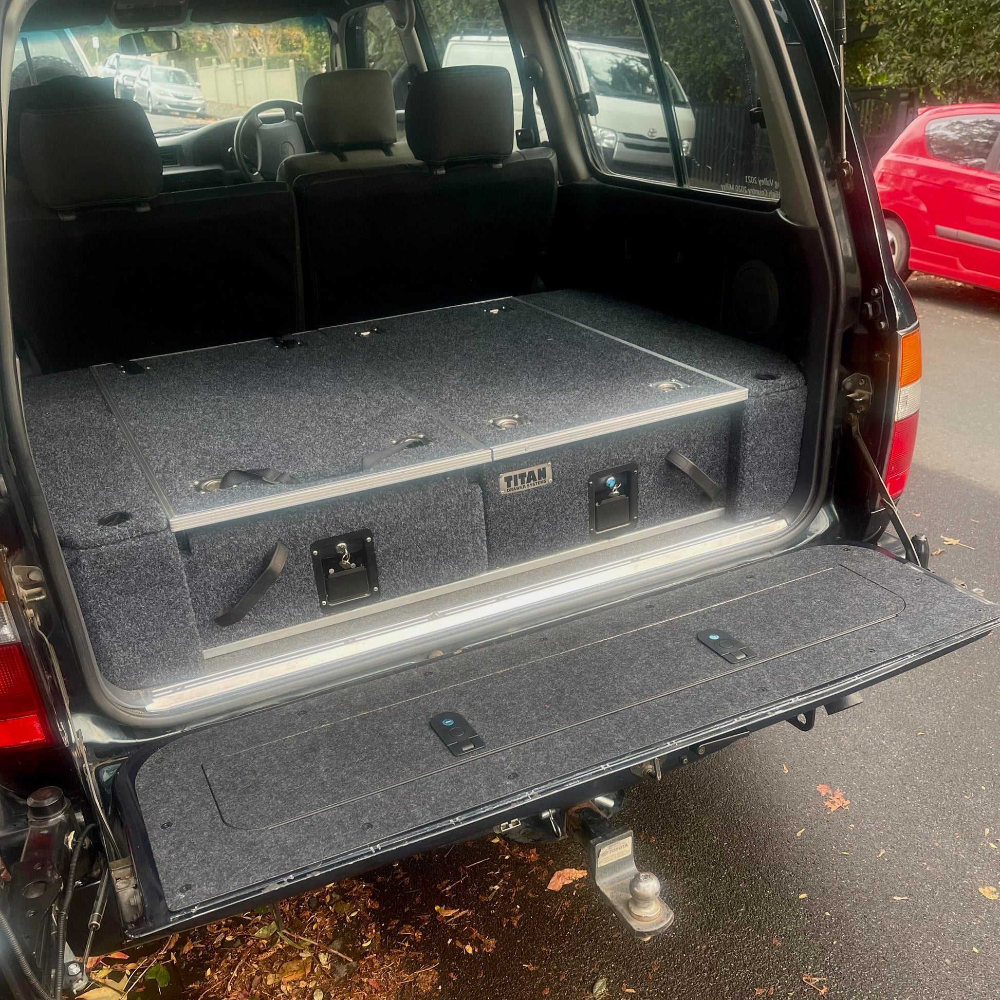 Tailgate Storage to suit 80 Series Toyota Landcruiser