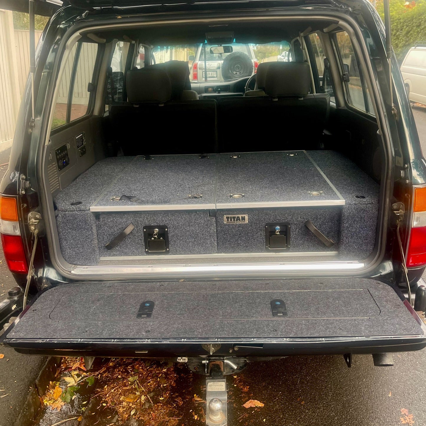 Tailgate Storage to suit 80 Series Toyota Landcruiser