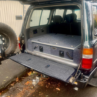 Tailgate Storage to suit 80 Series Toyota Landcruiser