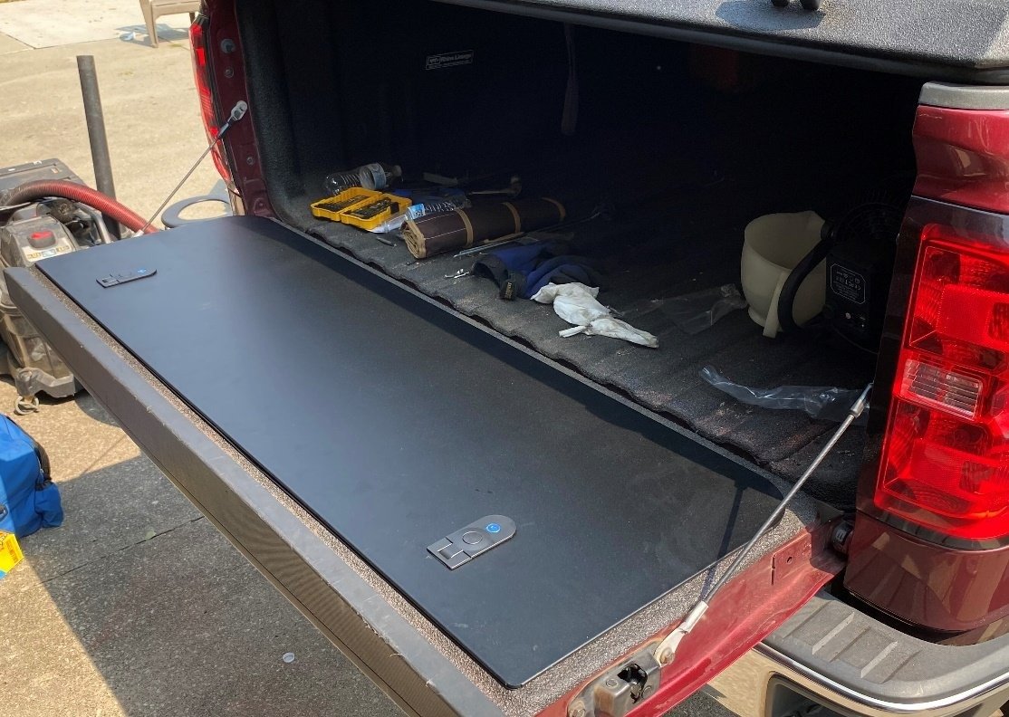 Tailgate Storage to suit Chevy Silverado