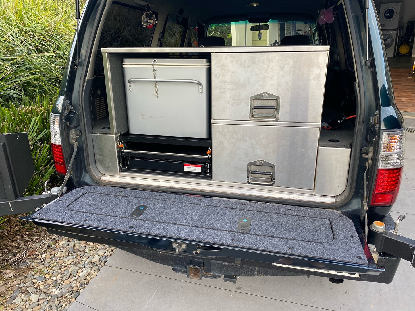 Tailgate Storage to suit 80 Series Toyota Landcruiser
