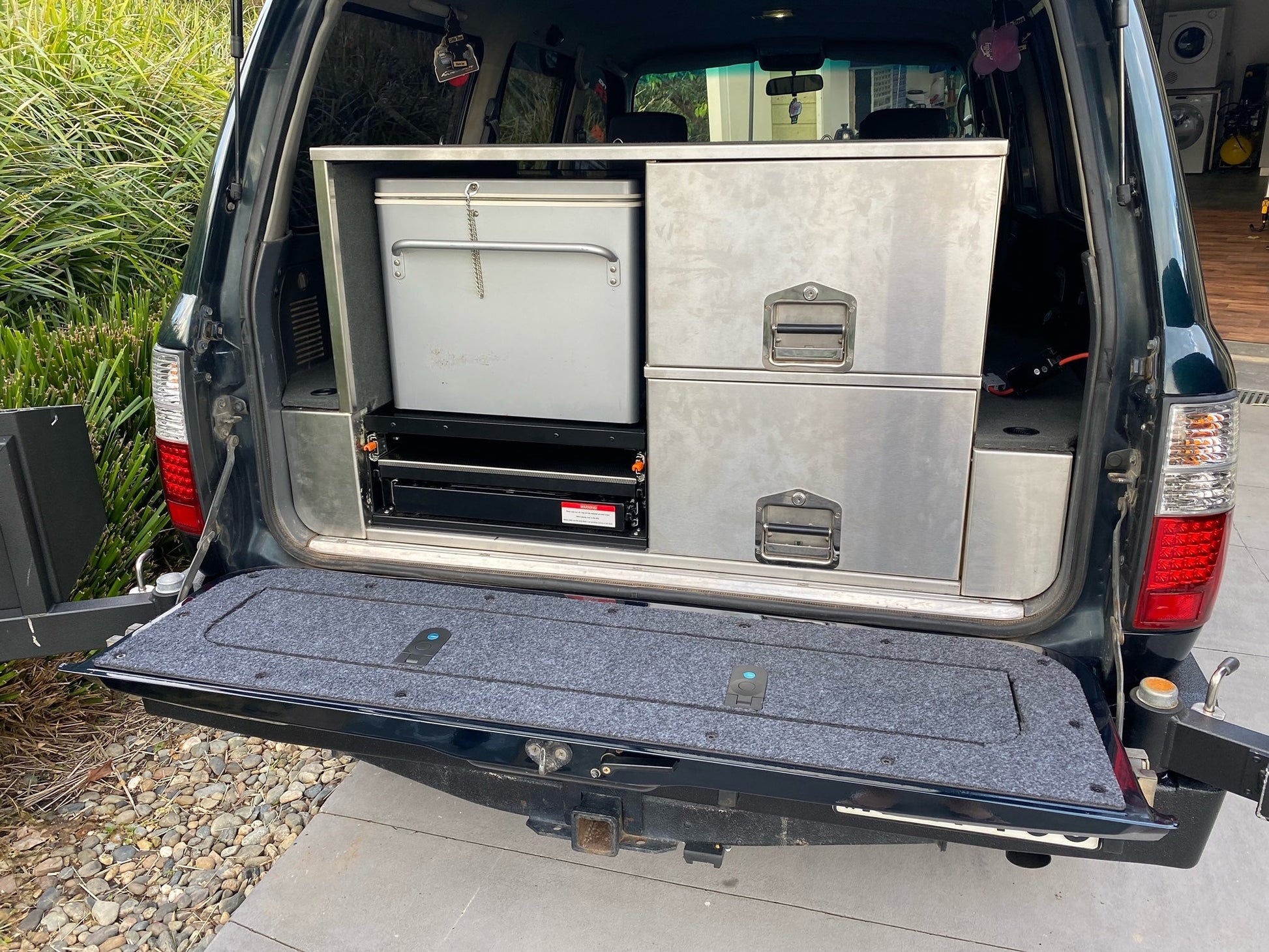 Tailgate Storage to suit 80 Series Toyota Landcruiser