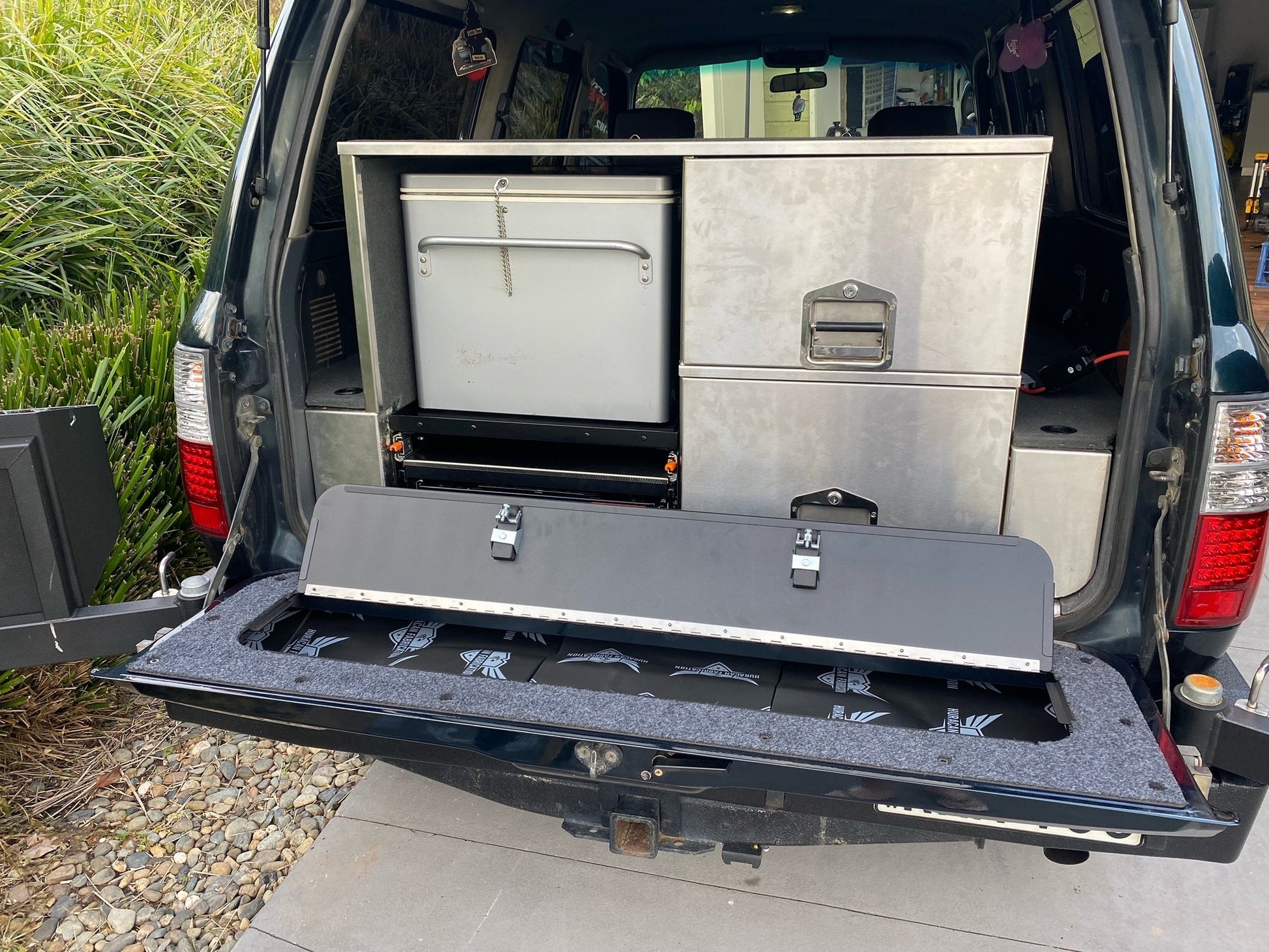 Tailgate Storage to suit 80 Series Toyota Landcruiser