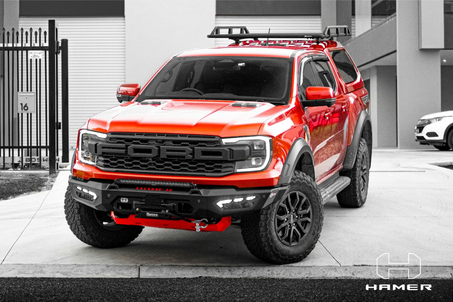 Atlas series bull bar for Ford Ranger Raptor (2022 – Present)