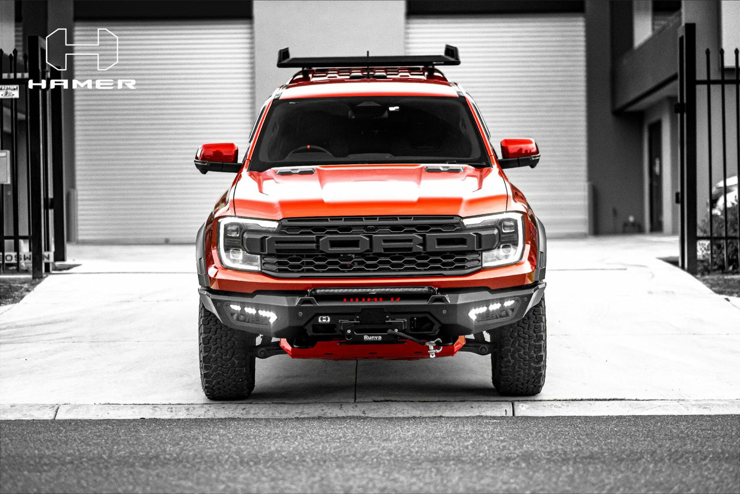 Atlas series bull bar for Ford Ranger Raptor (2022 – Present)