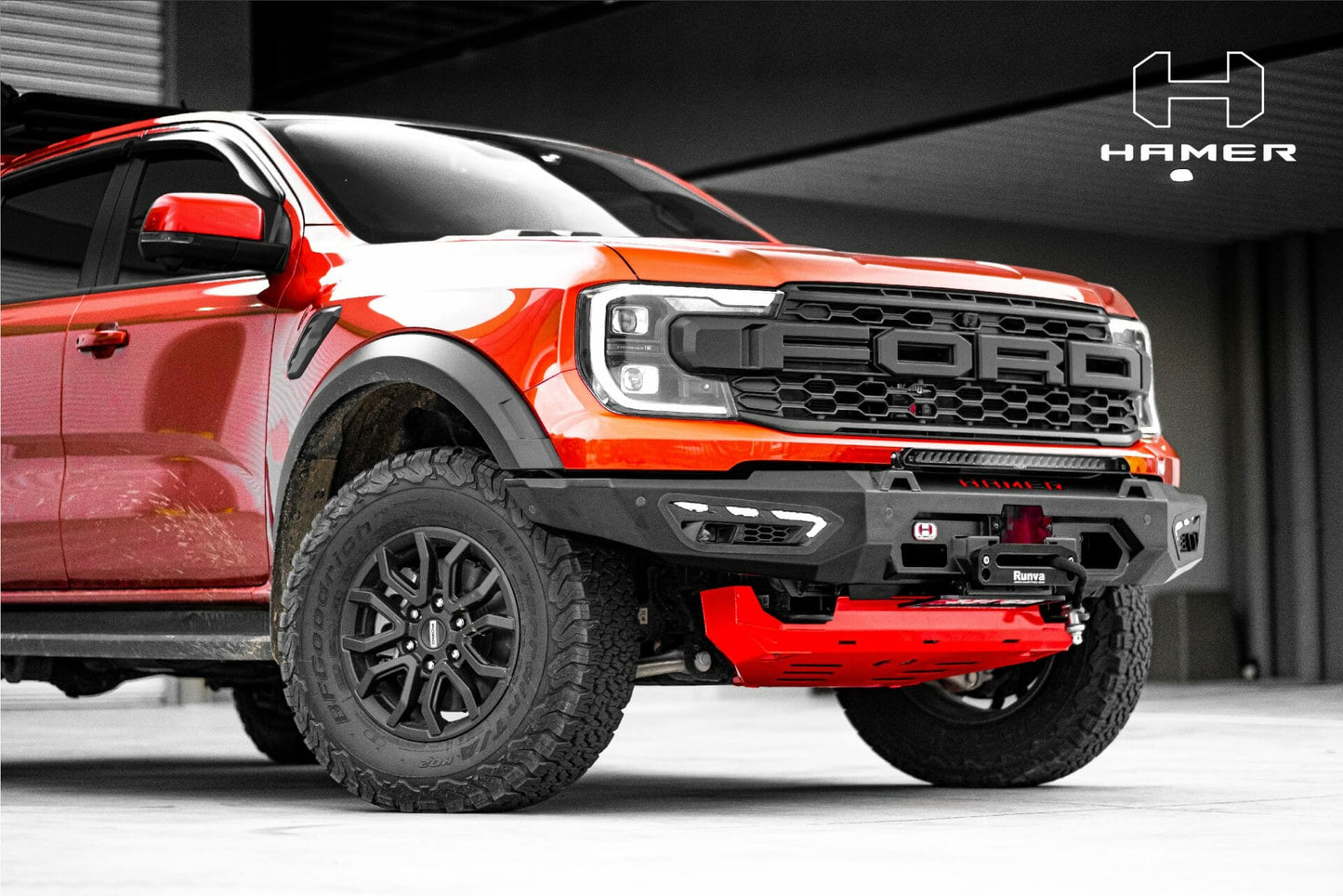 Atlas series bull bar for Ford Ranger Raptor (2022 – Present)